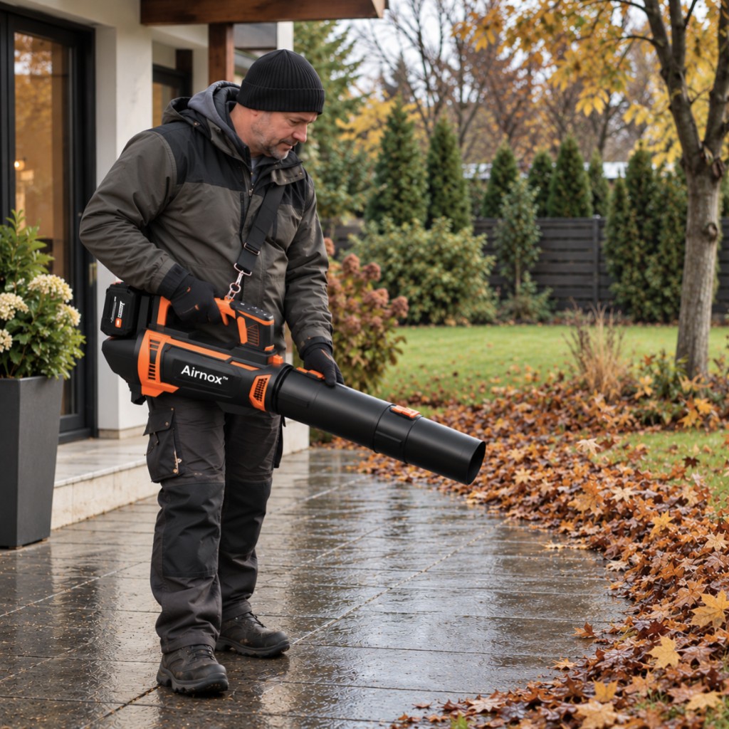 Airnox leggero da 2 kg con tracolla e tubo rimovibile